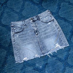 American Eagle Jean Mini Skirt